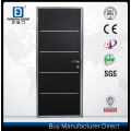 Dekorative Aluminiumstreifen eingefügt Wohn Interieur Stahl Metall-Sicherheits-Tür
